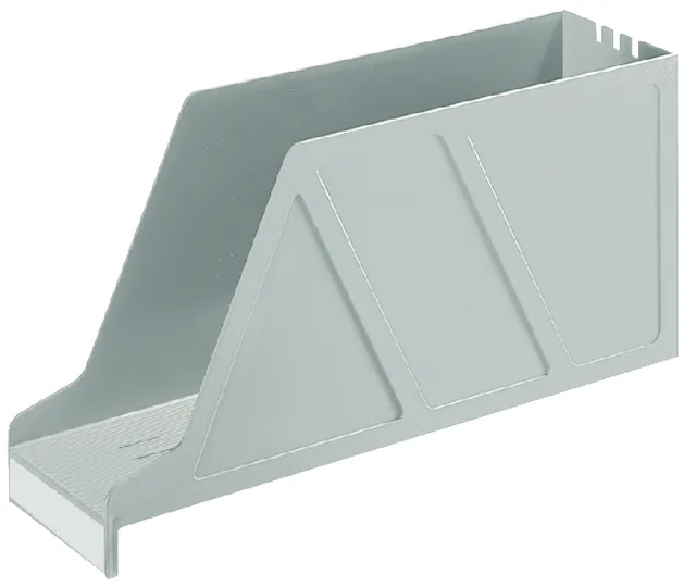 Tijdschriftencassette Leitz 2427 A4 dwars grijs
