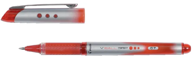 Rollerpen PILOT V-Ball Grip BLN-VBG-7 M rood