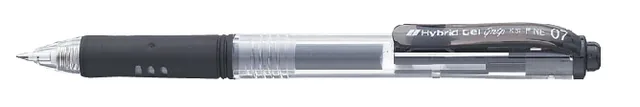 Gelschrijver Pentel K157 M zwart