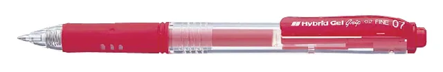 Gelschrijver Pentel K157 M rood
