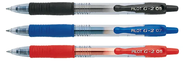 Gelschrijver PILOT BL-G2+ -5 F zwart