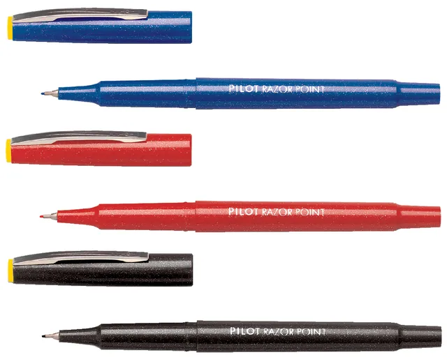 Fineliner PILOT Razor Point SW-10 PP F blauw