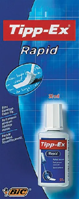Correctievloeistof Tipp-ex Rapid 20ml