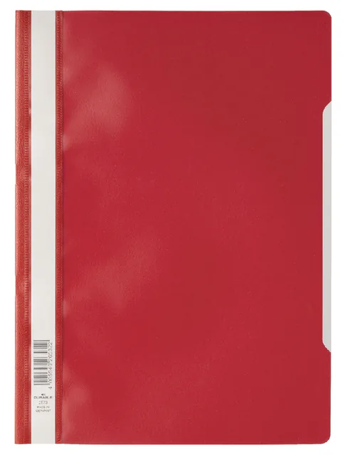 Snelhechter Durable A4 PP rood