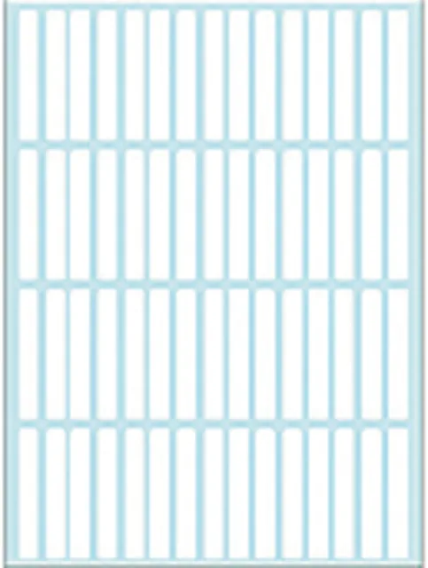 Etiket HERMA 2300 5x35mm wit 1920st