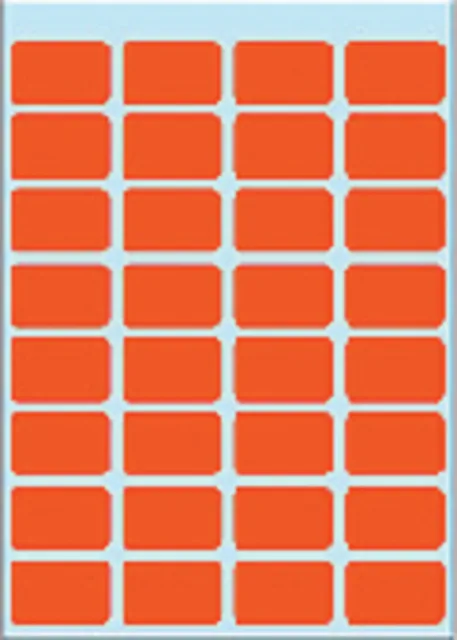 Etiket HERMA 3642 12x19mm rood 160st