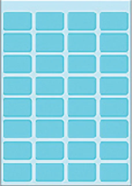 Etiket HERMA 3643 12x19mm blauw 160st