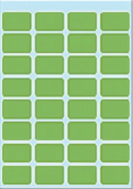 Etiket HERMA 3645 12x19mm groen 160st