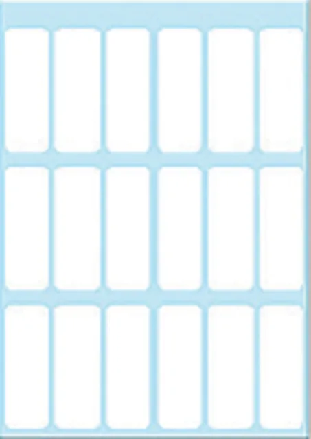 Etiket HERMA 3650 12x34mm wit 126st