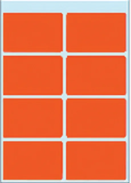 Etiket HERMA 3692 26x40mm rood 40st
