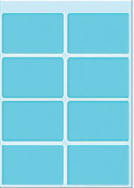 Etiket HERMA 3693 25x40mm blauw 40st