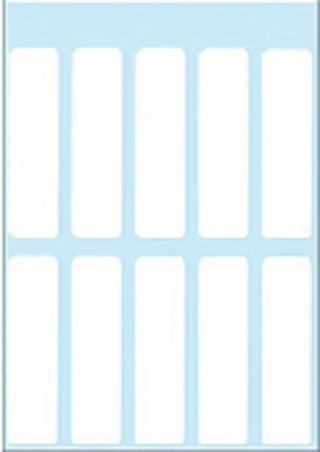 Etiket HERMA 3737 13x50mm wit 70 st