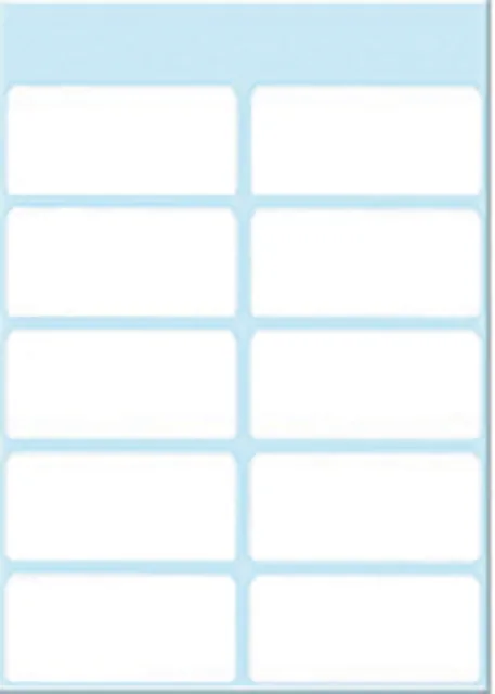 Etiket HERMA 3738 19x40mm wit 70 st