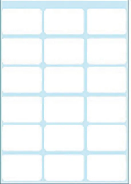 Etiket HERMA 3746 17x26mm wit 126st