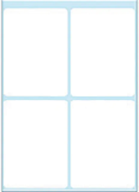 Etiket HERMA 3755 40x55mm wit 28st