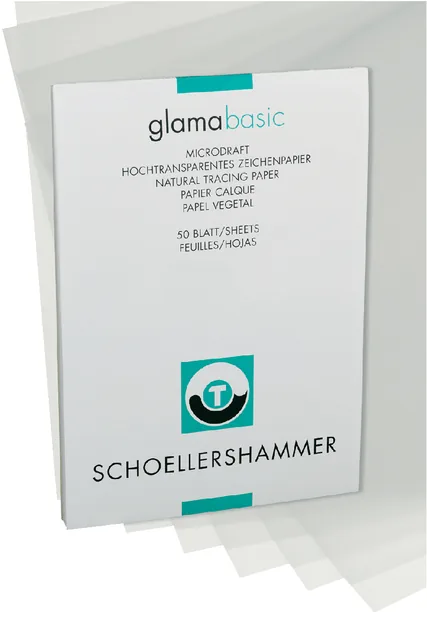Ontwerpblok Schoellershammer A4 90 95gr tr 50v