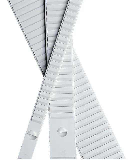 Planbordelement Djois 15mm 50 sleuf grijs