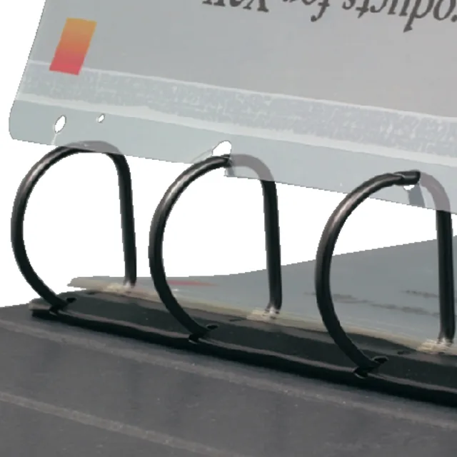 Opbergstrip Djois filestrip A4 2/4rings tr 100st