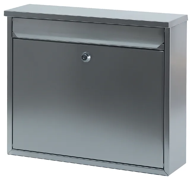 Wandbrievenbus mat rvs 36x10x31cm