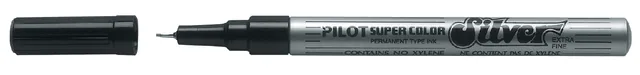 Fineliner PILOT Super SC-W EF zilver