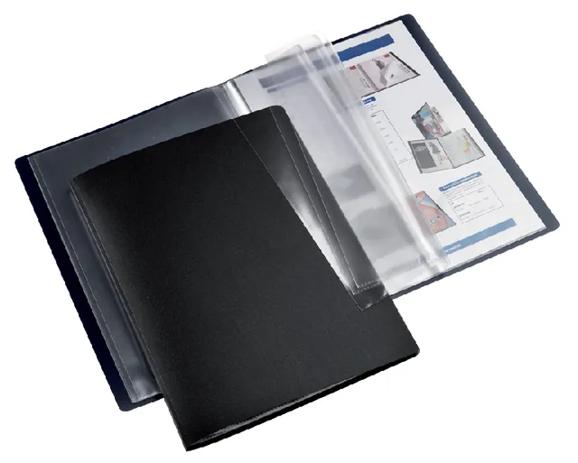 Showmap Europel flexibel A4 30tas zwart