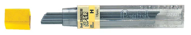 Potloodstift Pentel H 0.9mm 15st zwart