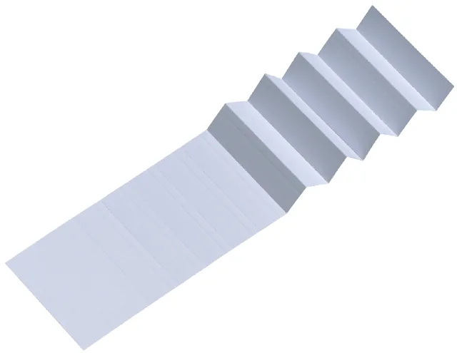 Ruiterstrook Esselte classic 50mm wit