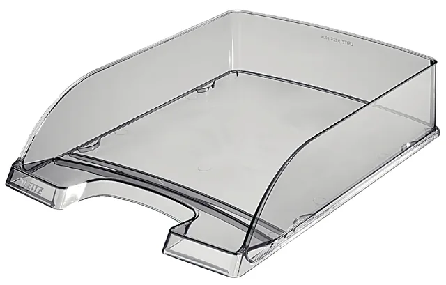 Brievenbak Leitz Plus  A4 transparant rookglas