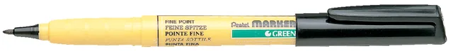 Textielmarker Pentel NM10 rond M zwart