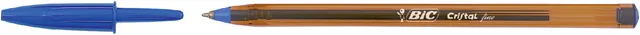 Balpen Bic Cristal F blauw