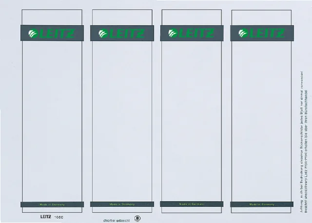RUGETIKET LEITZ 1680 PRINTBAAR 56X190MM KARTON