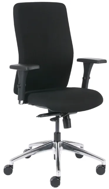 Bureaustoel Euroseats Milano 001 synchroom zwart