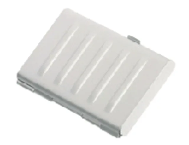 Visitekaartdoos 2vaks mat aluminium