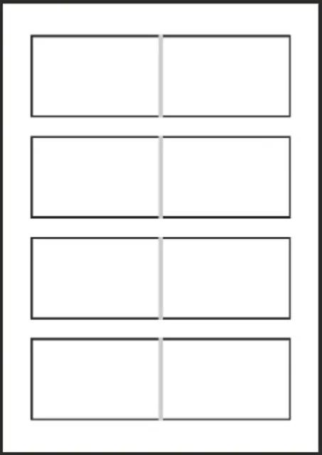 Visitekaart Avery C32015-25 85x54mm mat 200st