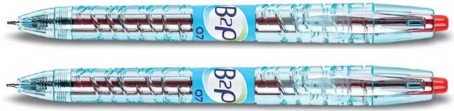 Gelschrijver PILOT Begreen B2P M rood