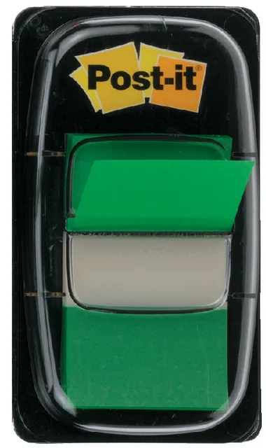 Indextabs Post-it 680 25.4x43.2mm groen