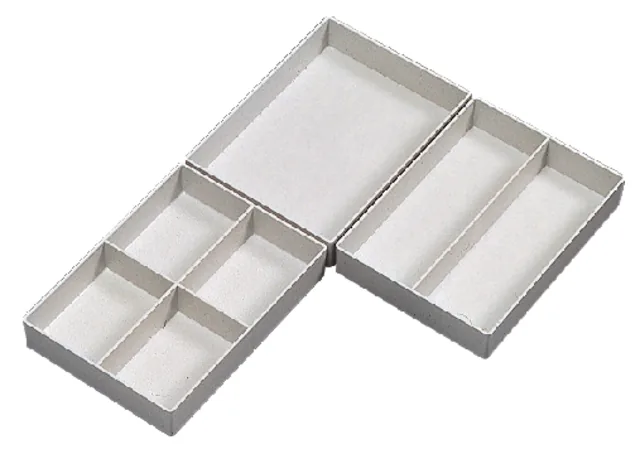 Inzetbak Djois halfhoog 30x122x168mm 1-vaks gs