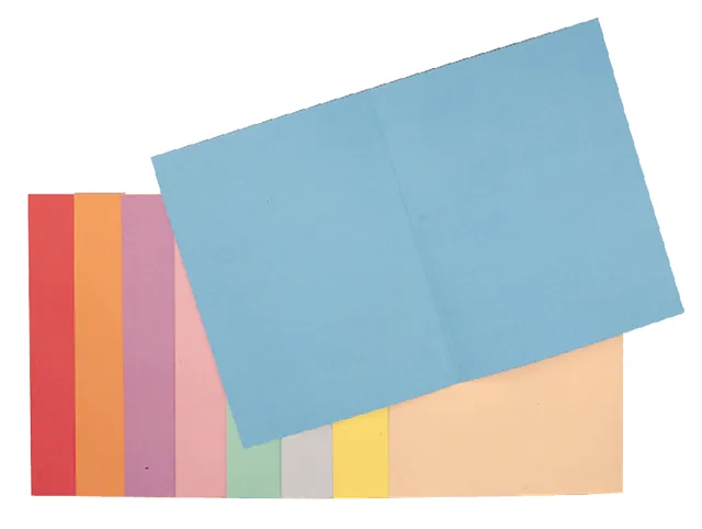 Vouwmap Esselte A4 overslag manilla 180gr blauw