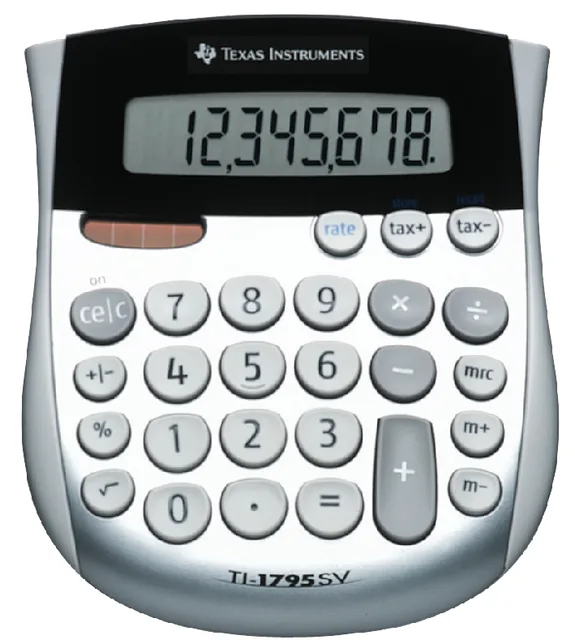 Rekenmachine Texas TI-1795 super view