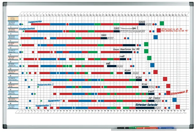 Planner Legamaster prem jaar 53 weken 60x90cm