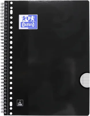 Collegeblk Oxf School A4+ ln 23gaats 160pag ass