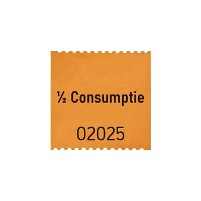 Consumptiebon Combicraft 1 2 oranje 500st
