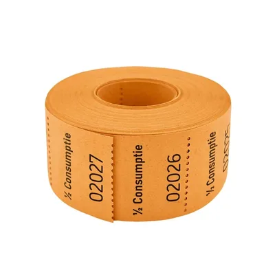 Consumptiebon Combicraft 1 2 oranje 500st