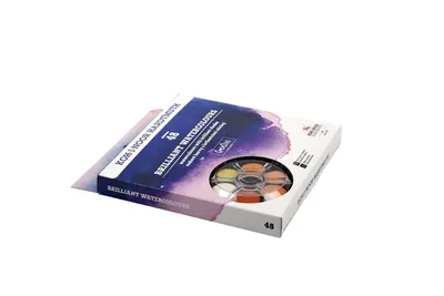 Waterverf Koh I Noor brl ass blister 48 kleuren