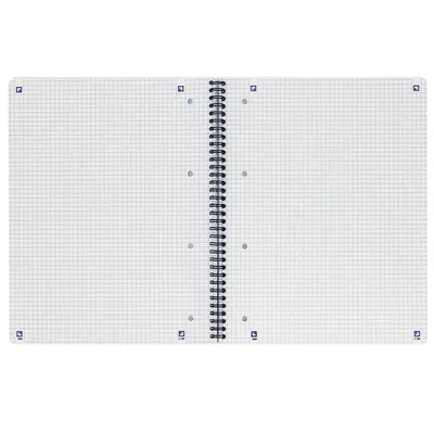 Collegeblk Oxf A4+ rt 5mm 4gaats 180pag 80gr zwart