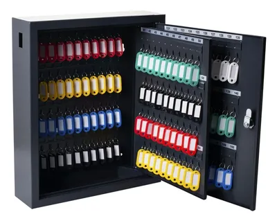 Sleutelkast Pavo Deluxe 150 haken donkergrijs