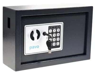 Sleutelkast Pavo security 20 haken donkergrijs