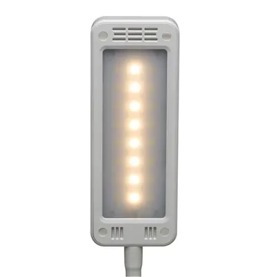 Bureaulamp MAUL Pearly LED voet dimbaar wit