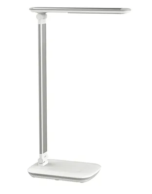 Bureaulamp MAUL Jazzy met USB poort wit
