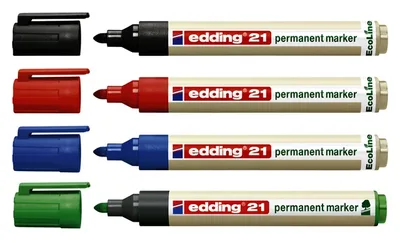 Viltstift edding 21 Eco rond 1.5-3mm groen